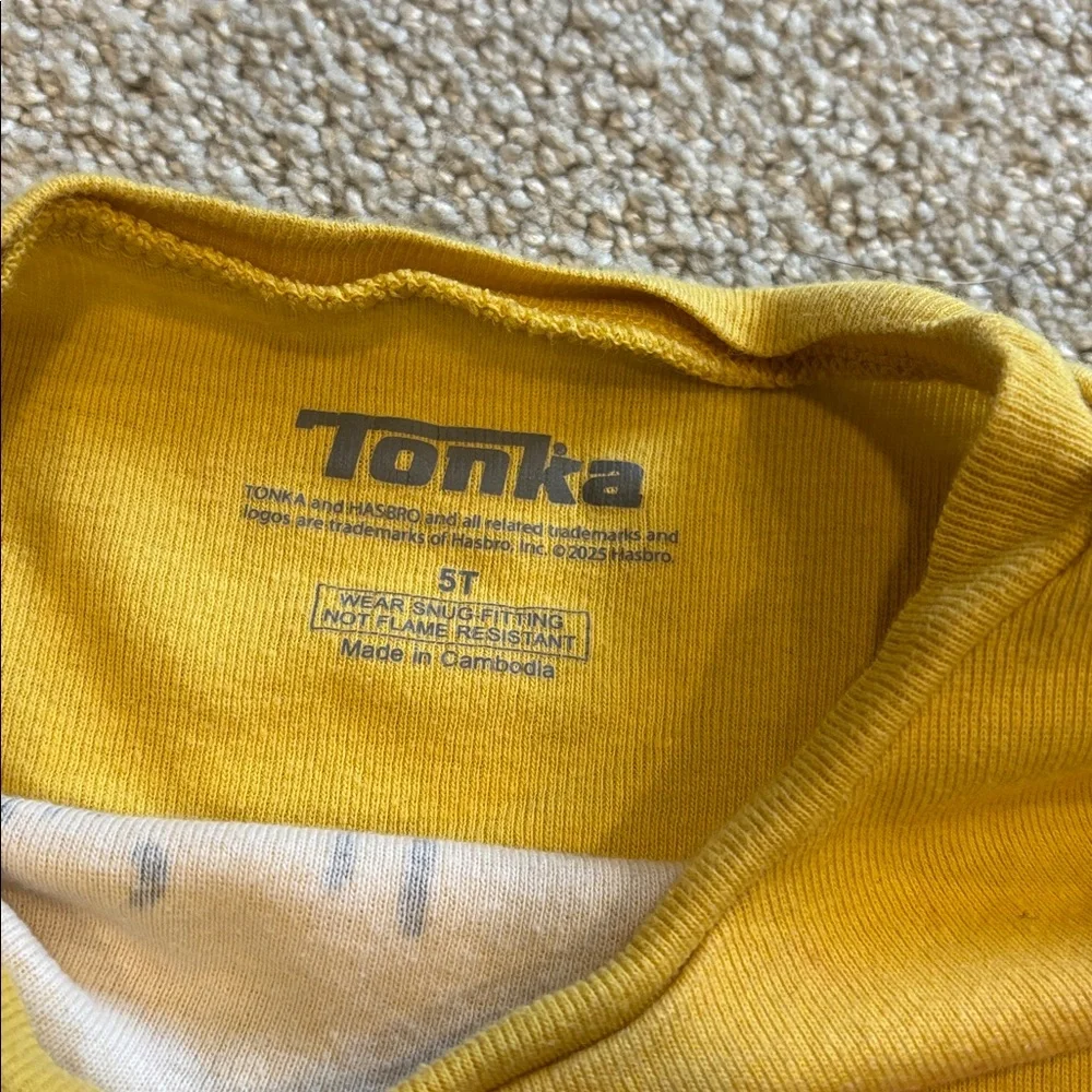 Tonka 5T Pajama Sets